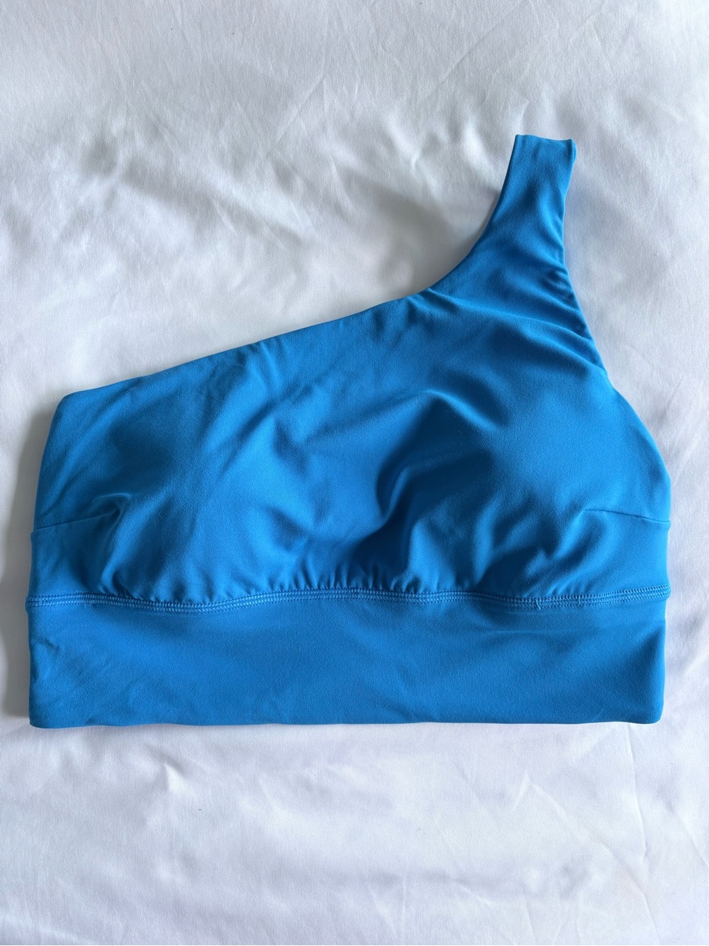 Lululemon Align Asymmetrical Bra *Light Support, C/D Cup Poolside